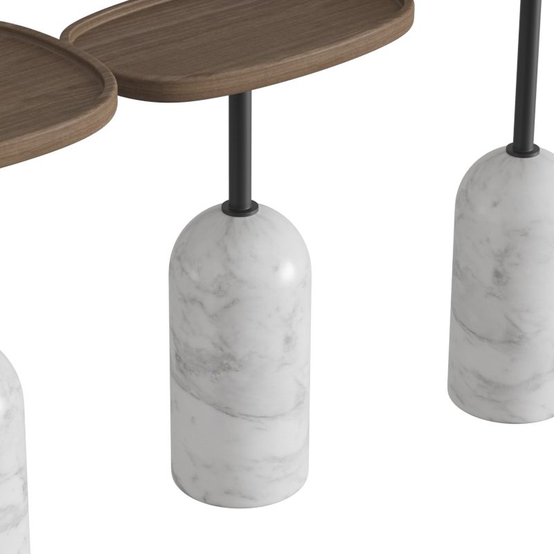 Ekero Side Table - 3D Model for Corona
