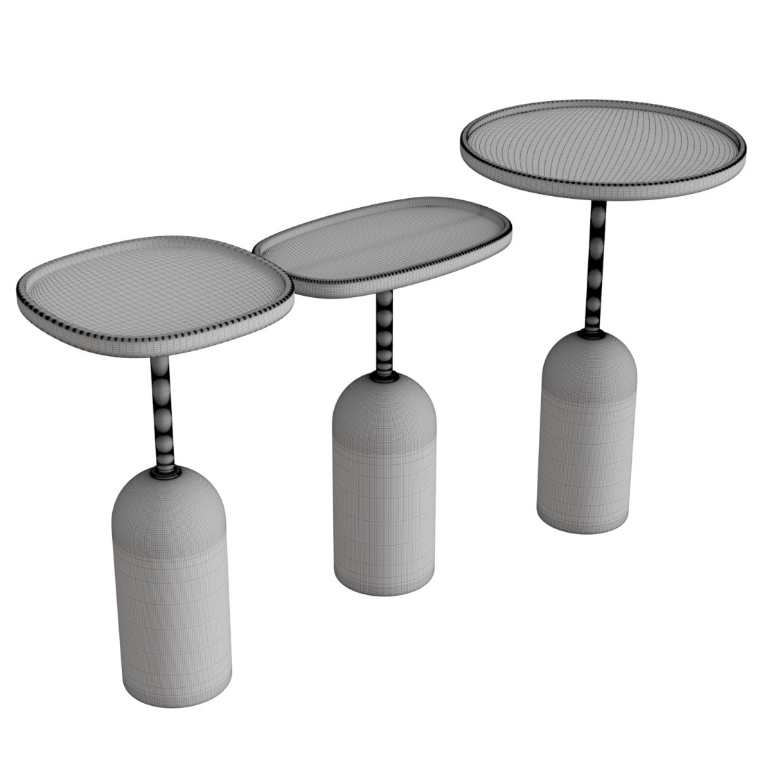 Ekero Side Table - 3D Model for Corona