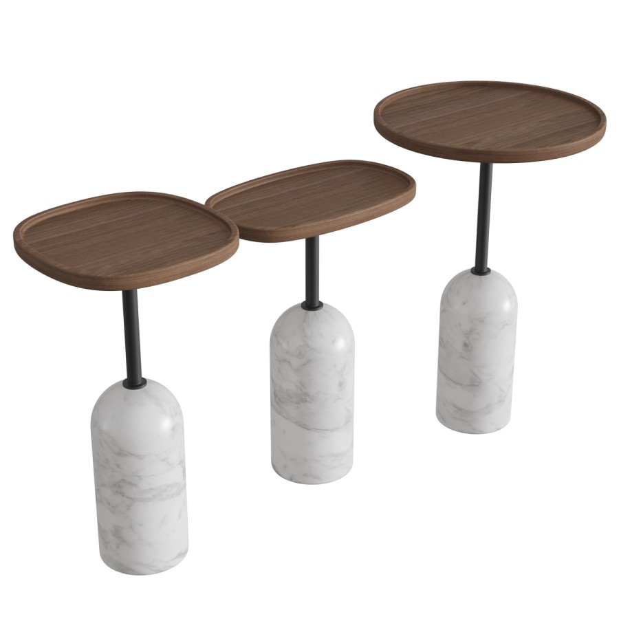 Ekero Side Tables By Porada 3D Model for Corona | CGMood