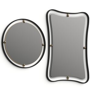 Arteriors Janey Round Hourglass Mirrors