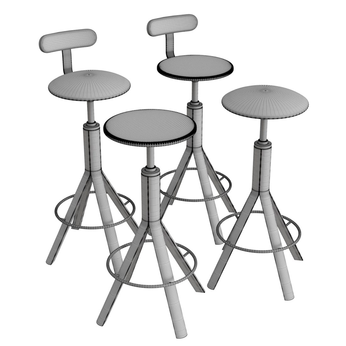 Pop Stool 3D Model for Corona | CGMood
