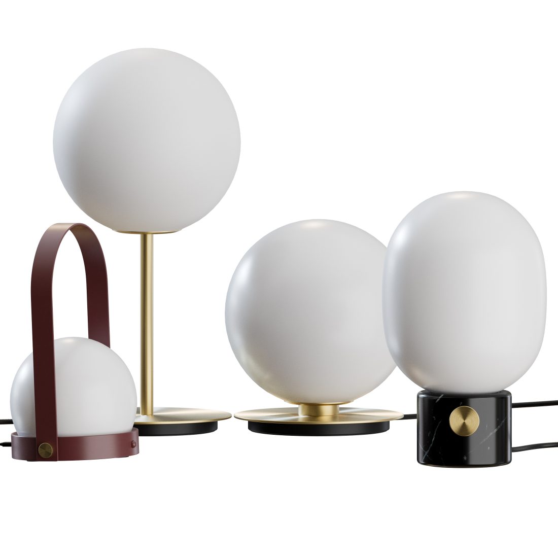 Table Lamps By Menu 3D Model for Corona | CGMood