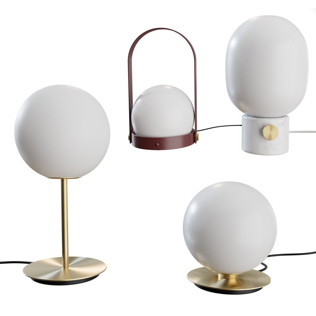 Table Lamps By Menu 3D Model for Corona | CGMood