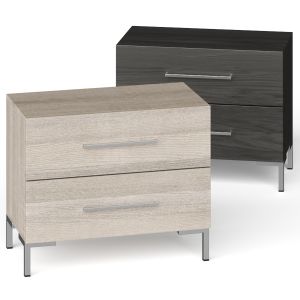 Cb2 Link Wash Acacia Nightstand Bedside Table