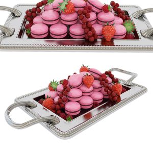 Macaroons With Berries