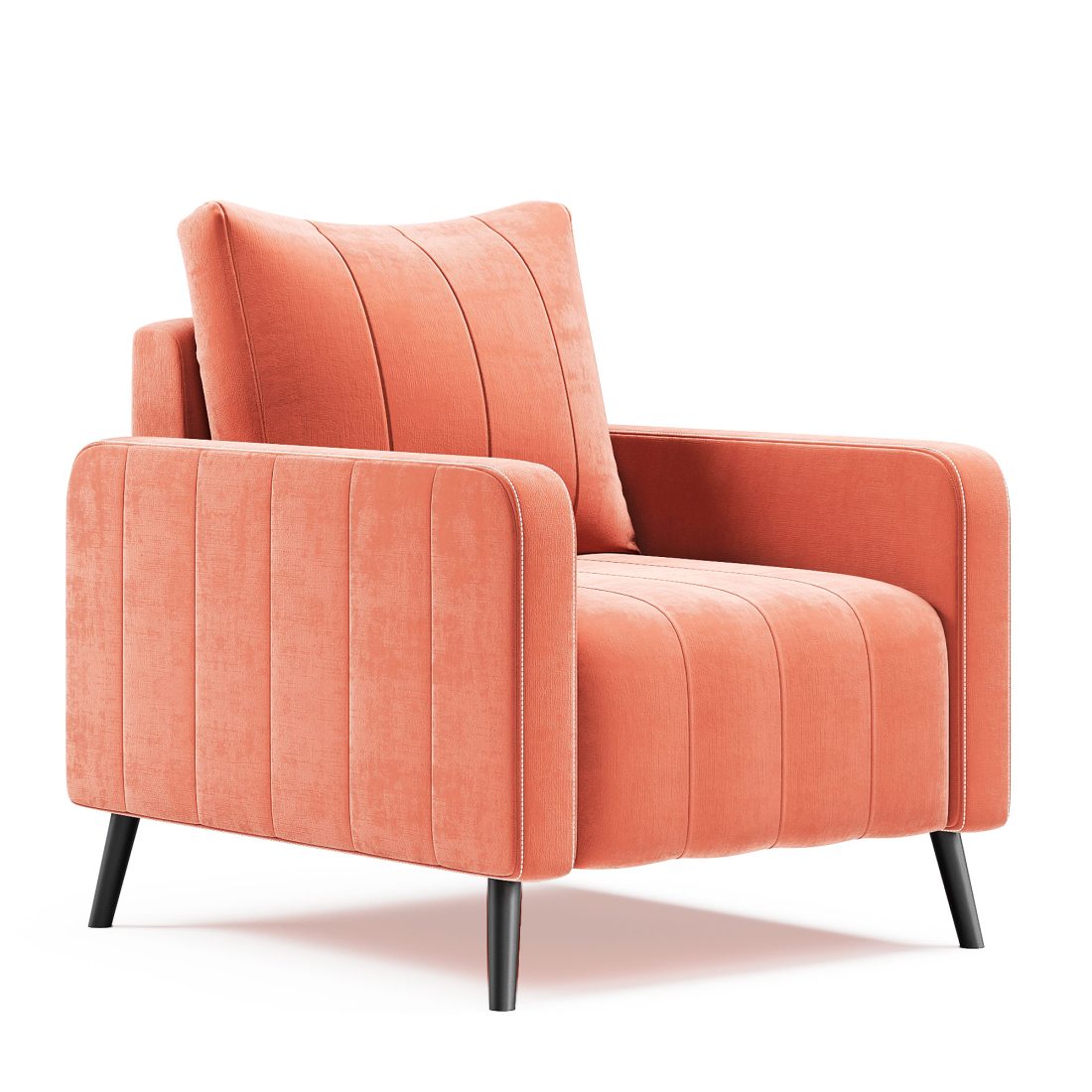 Armchair Markful 3D Model For Corona