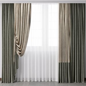 Hadi Curtain 57 Collection Green Curtains