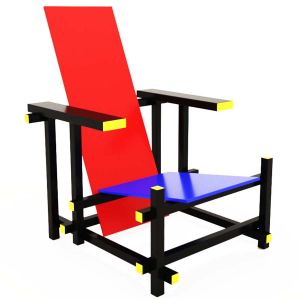 Red And Blue Chair