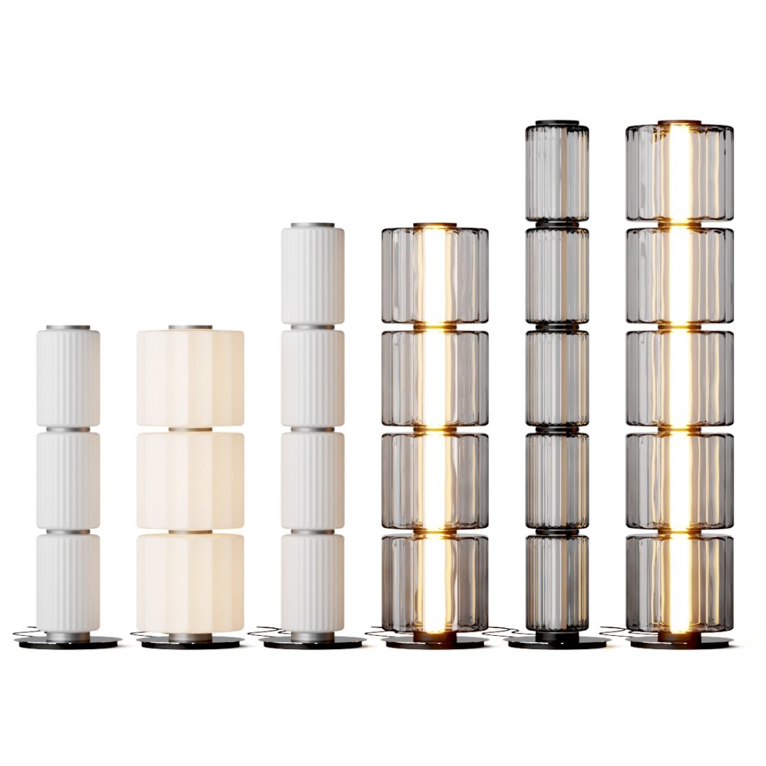 And Column Floor Lamp 3D Model for VRay, Corona | CGMood