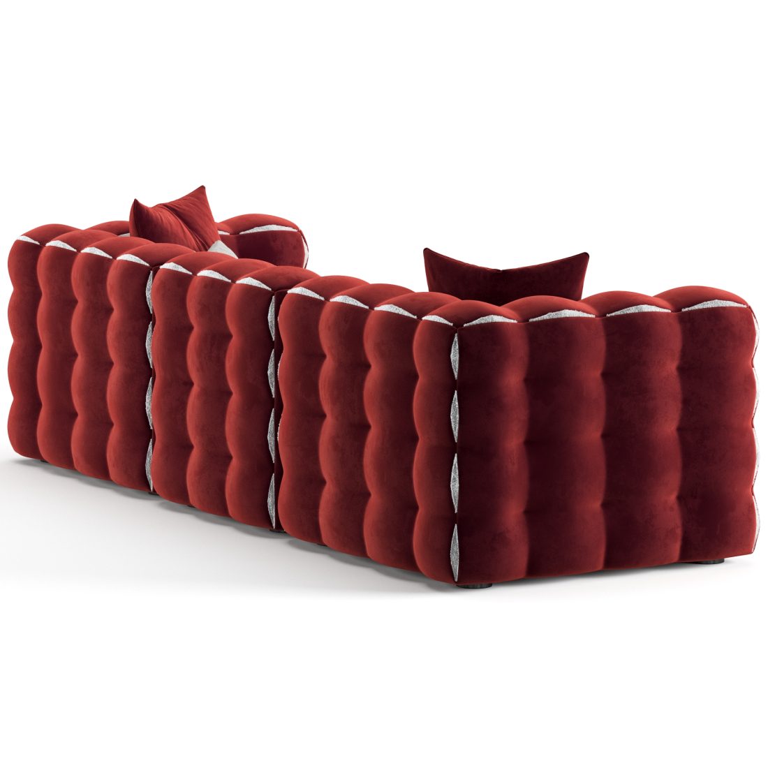 Fendi Casa Fun Sofa - 3D Model for Corona, VRay