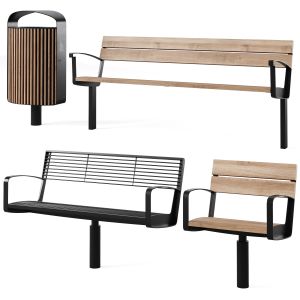 Park Benches Intervera By Mmcite
