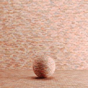 Brick Floor 15 8k Seamless Pbr Material