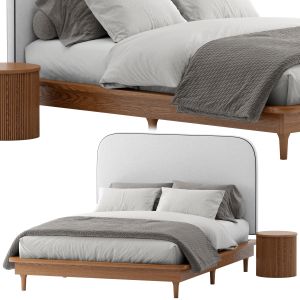 Queen Bed Base - Natural