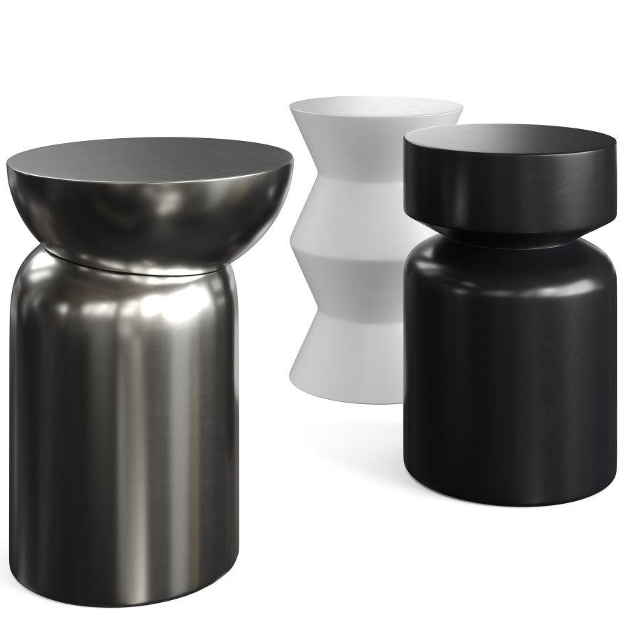 Dot Tables By Delcourt Collection 3D Model for Corona | CGMood
