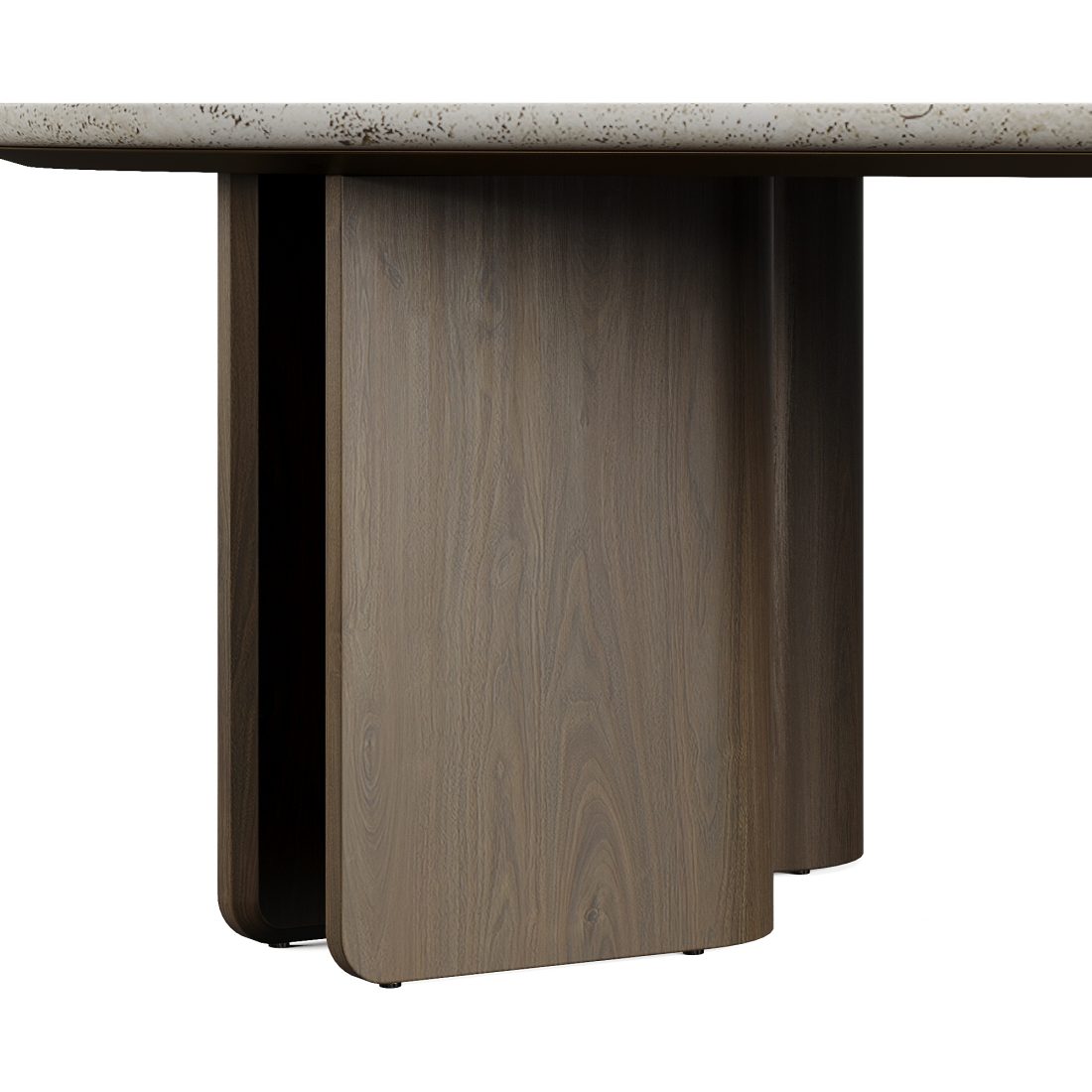 Arhaus Jaira Coffee Oval Table - 3D Model for Corona, VRay