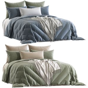 Jade Green - Comforter Bed