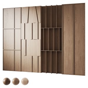 Decorative Wood Panels Set 4