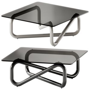 Infinity Square Glass Coffee Table By Arflex