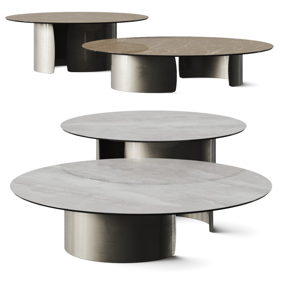 Reflex Petalo Coffee Tables 3D Model for VRay, Corona | CGMood