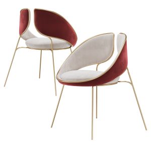 Hyoku Modern Red Dining Chair