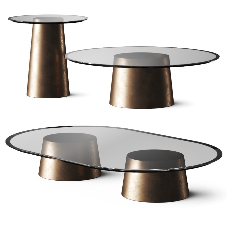 Casa +39 Encore Italia Tholos Coffee Tables 3D Model for VRay, Corona ...