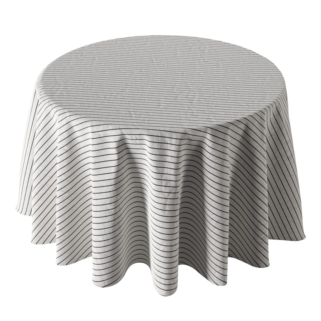 Skirted Round Side Table 3D Model for VRay, Corona | CGMood