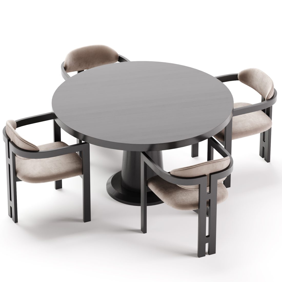 Dining Set - Liang & Eimil - 3D Model for Corona