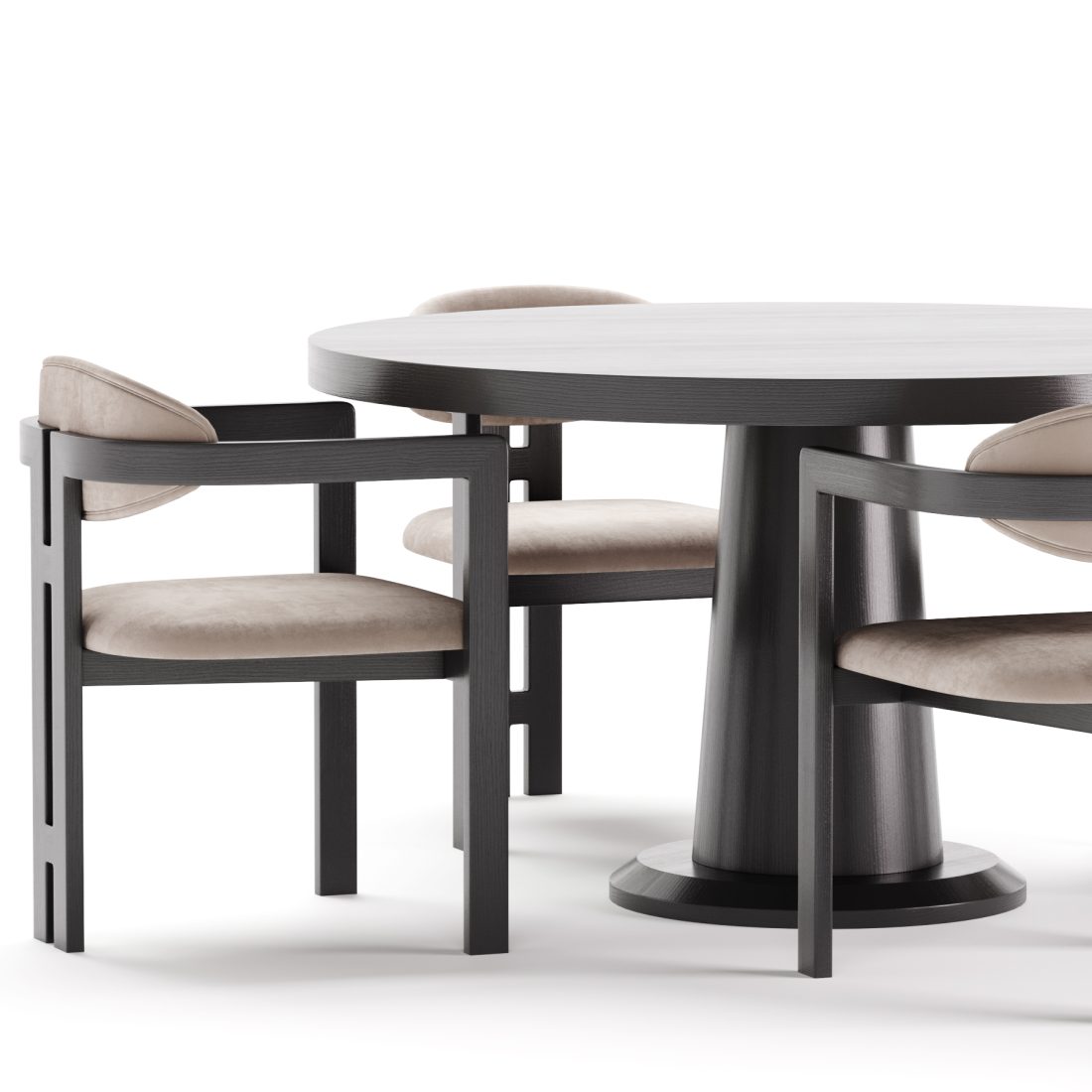 Dining Set - Liang & Eimil - 3D Model for Corona