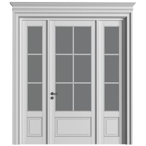 French Interior Door Partition In Classic Style