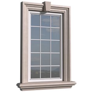 Classical Facade Frame Window