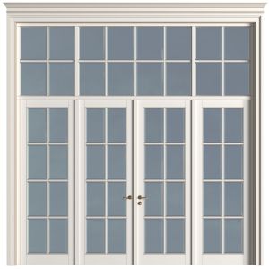 French Interior Door Partition In Classic Style