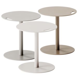 Adico Vedet R Round Aluminium Side Table