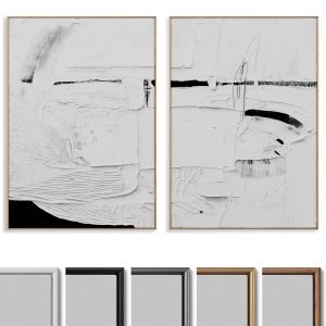 Abstract Painting Frame Set 92