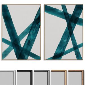 Abstract Painting Frame Set 94