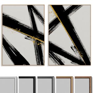 Abstract Painting Frame Set 102