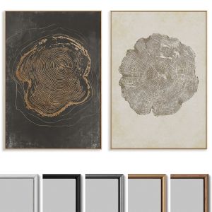 Abstract Painting Frame Set 105