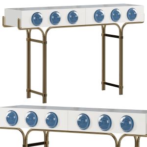 Globo Lacquered Console Table By Luxdeco Collectio