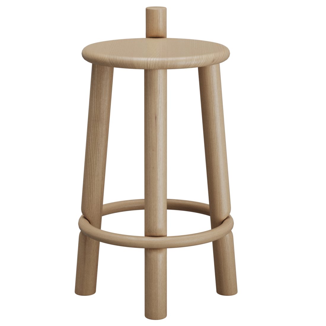 MC27-DOPO COUNTER STOOL (h665) By Mattiazzi 3D Model for VRay