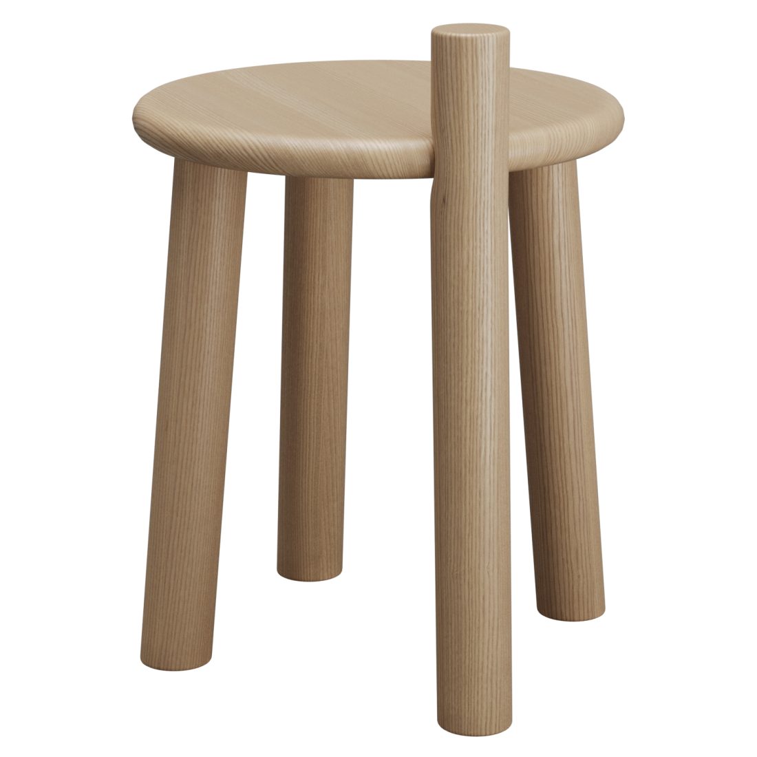 MC27-DOPO LOW STOOL (h440) By Mattiazzi 3D Model for VRay, Corona