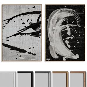 Abstract Painting Frame Set  175
