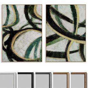 Abstract Painting Frame Set  176