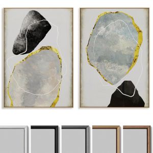 Abstract Painting Frame Set  179