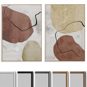 Abstract Painting Frame Set  180