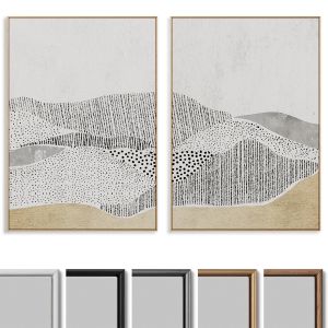 Abstract Painting Frame Set  183