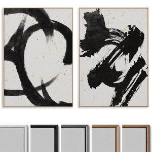 Abstract Painting Frame Set  187
