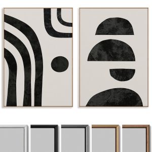 Abstract Painting Frame Set  189