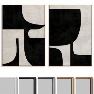 Abstract Painting Frame Set  191