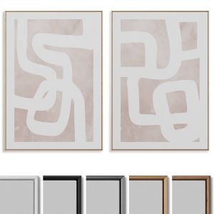 Abstract Painting Frame Set  193