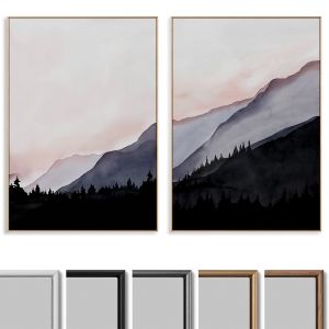Abstract Painting Frame Set  196