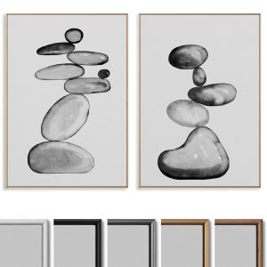 Abstract Painting Frame Set  197